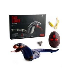 ربات اسباب بازی مار کبرا کنترلی شارژی REMOTE CONTROLLED COBRA SNAKE _ربات اسباب بازی